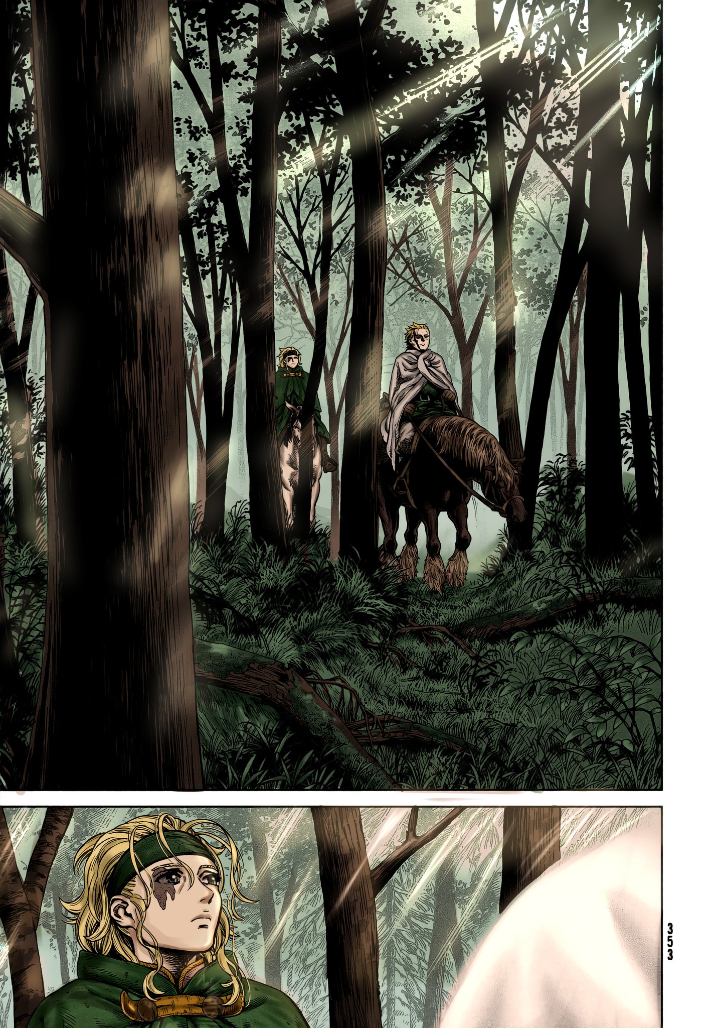 Knut RH on X: Cover of Vinland Saga, chapter 183 🌾✨. #VINLAND_SAGA  #Thorfinn #coloring  / X