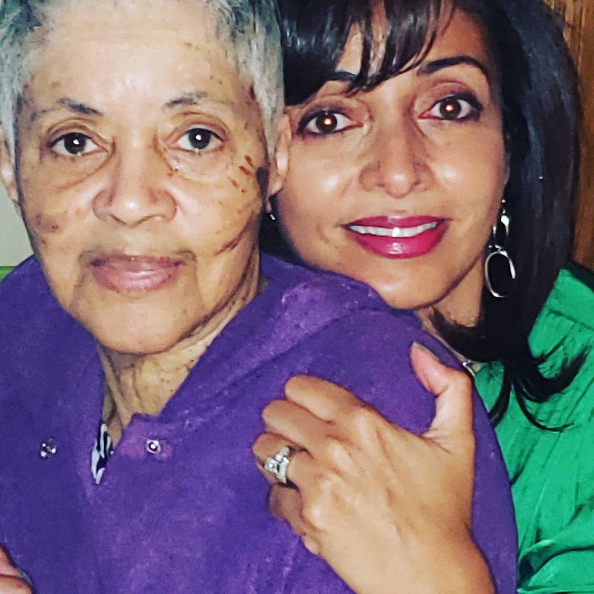 The love of my life. The one who has always seen me, believed in me and loved me unconditionally - My Grannie-Ma. Help me wish my Grannie-Ma, Hennie Myles, a Blessed &amp; Happy 83rd Birthday! So grateful for your life❤ Wishing you many more years of peace, love, and blessings.
