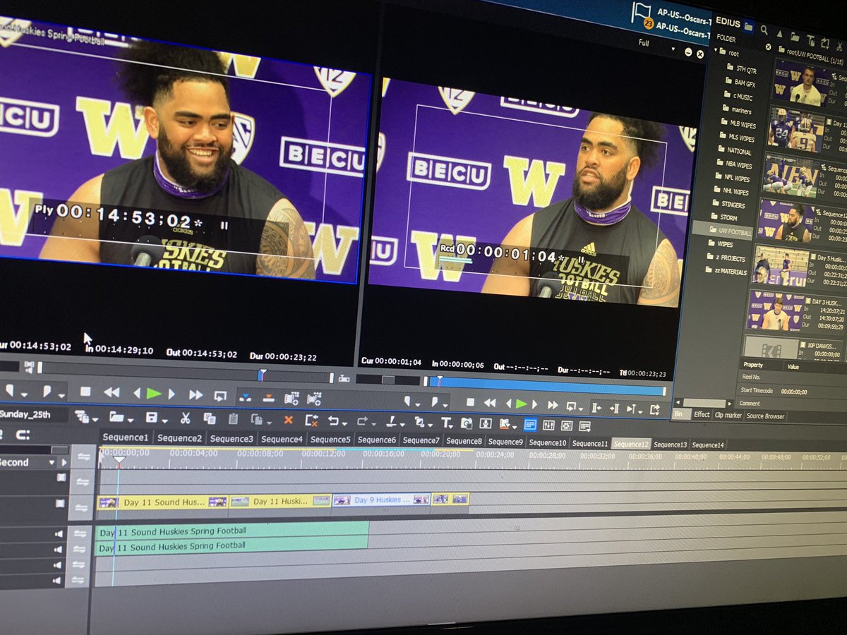 We’ve got former <a href="/skylinegridiron/">Skyline Spartan Football Alumni</a> star <a href="/HBainivalu/">Henry Bainivalu</a> talking about the <a href="/UW_Football/">Washington Football</a> offensive line tonight on <a href="/KING5Seattle/">KING 5 News</a> <a href="/KING5Sports/">KING 5 Sports</a> at 10:25 and 11:25. Plus <a href="/Mariners/">Seattle Mariners</a> and <a href="/seattlestorm/">Seattle Storm</a>
