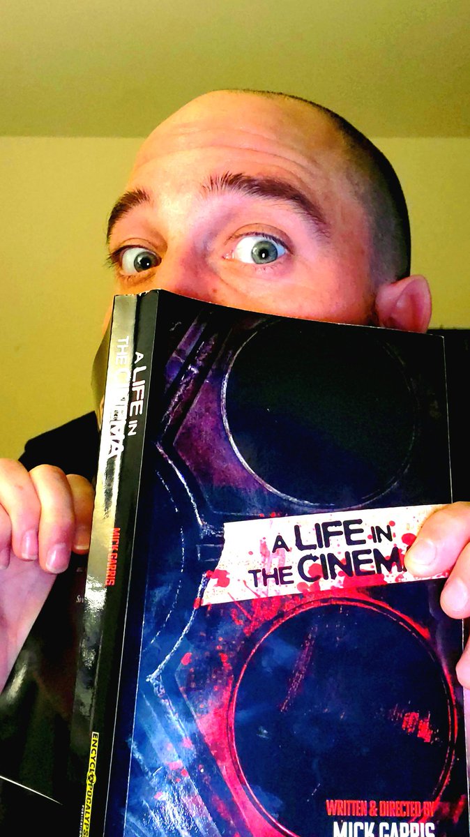 KevinDeAvies's tweet photo. SUPER stoked to finally get my hands on a copy of A Life in the Cinema!!! I imagine this will be right up there with If Chins Could Kill and I could not be happier... @MickGarrisPM @GroovyBruce #alifeinthecinema #ifchinscouldkill #HorrorFam #needinput https://t.co/JRHYIn3EoK