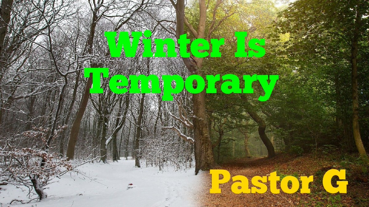 New video is up! 'Winter Is Temporary' #darkwinter #springtime #Michigan #Jesus #letnotyourheartbetroubled 

youtu.be/yk8MbiRVwKQ