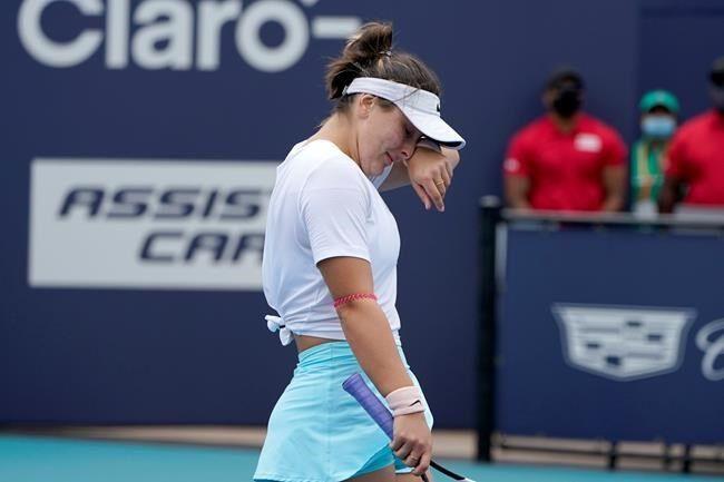 Canadian tennis star Bianca Andreescu announces she has tested positive for COVID 19