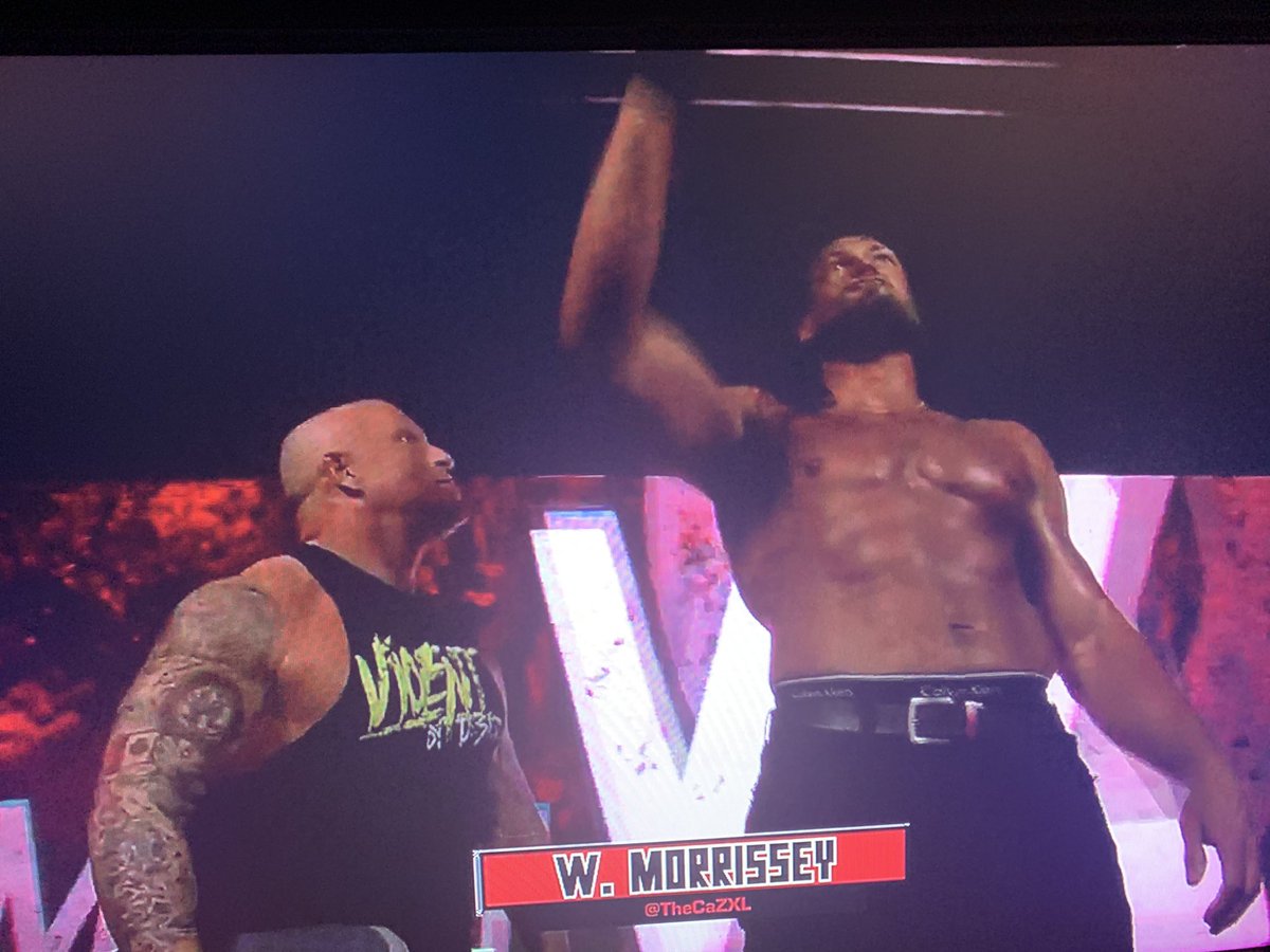 DMartinV's tweet photo. #IMPACTRebellion ......wow, #BigCass #CazXL #WilliamMorrisey just made a huge IMPACT ......and he’s seven feet tall......#AndYouCantTeachThat https://t.co/KNLid8WEoO