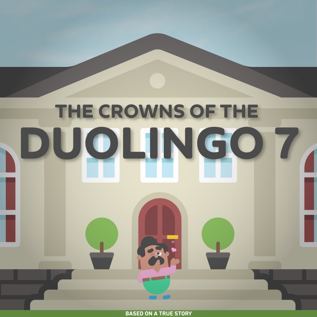 Duolingo Español on Twitter "Linari o The crowns of the Duolingo 7