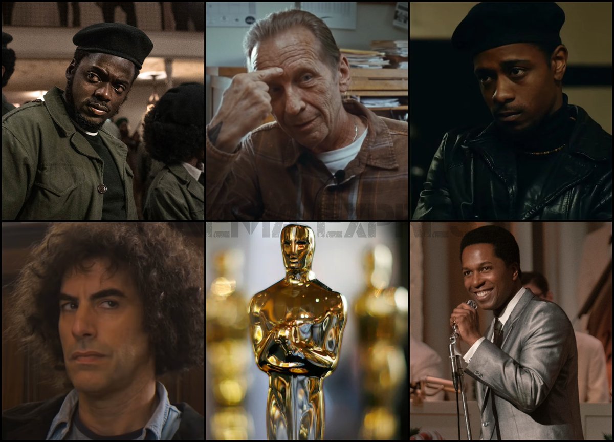 It is time for the Best Supporting Actor (Male). With a  #GoldenGlobe win,  #DanielKaluuya leads some champion actors like  #SachaBaronCohen,  #LeslieOdomJr  #PaulRaci and  #LakeithStanfield Will his work in  #JudasAndTheBlackMessiah push him past the finish line? #Oscars2021  #Oscars  