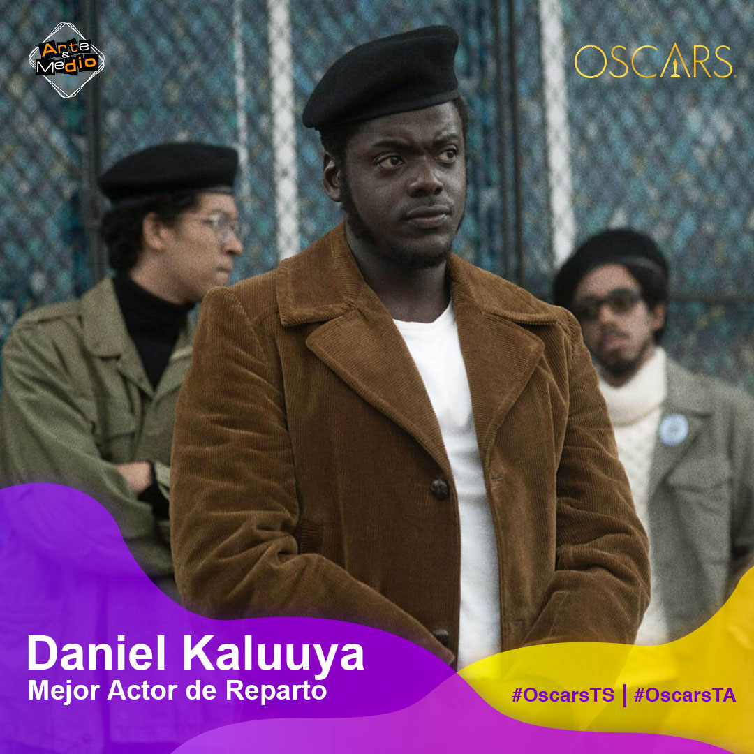 arteymediord's tweet photo. #ArteyMedioCobertura I #DanielKaluuya se alza con el #Oscar como Mejor Actor de Reparto, por su actuación en la película “Judas And The Black Messiah”.
#PremiosOscars
#Oscars2021
#OscarsTA
#OscarTS
#ArteyMedio https://t.co/NeCUh5tte2
