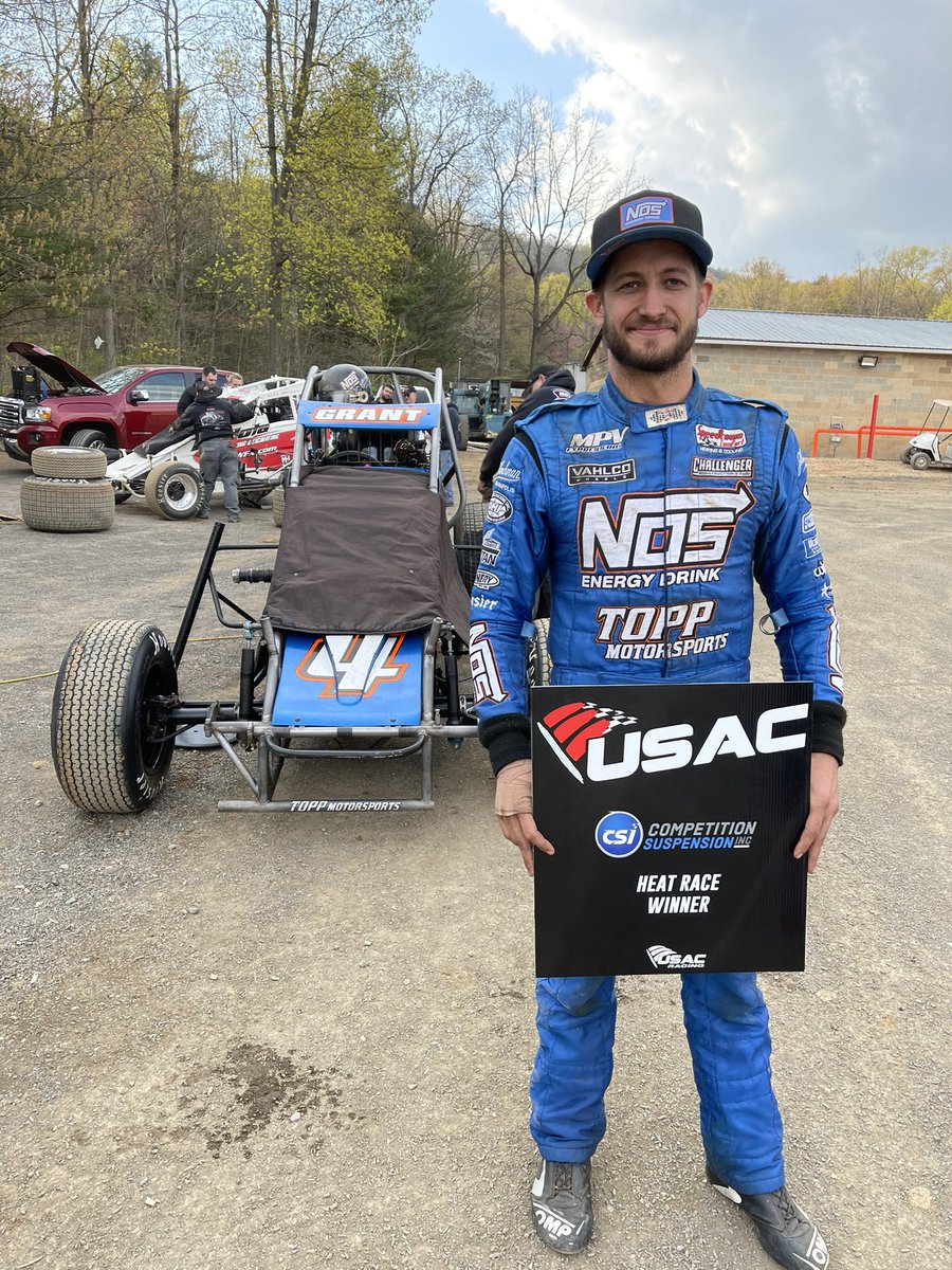 USACNation's tweet photo. The final night of #KeystoneInvasion consisted of three, yet again, action packed heat races! These were the winners:

@SimpsonRacing Heat 1 / Robert Ballou
@csishocks Heat 2 / Justin Grant
Indy Metal Finishing Heat 3 / Brandon Mattox https://t.co/WRc9VL5x5d