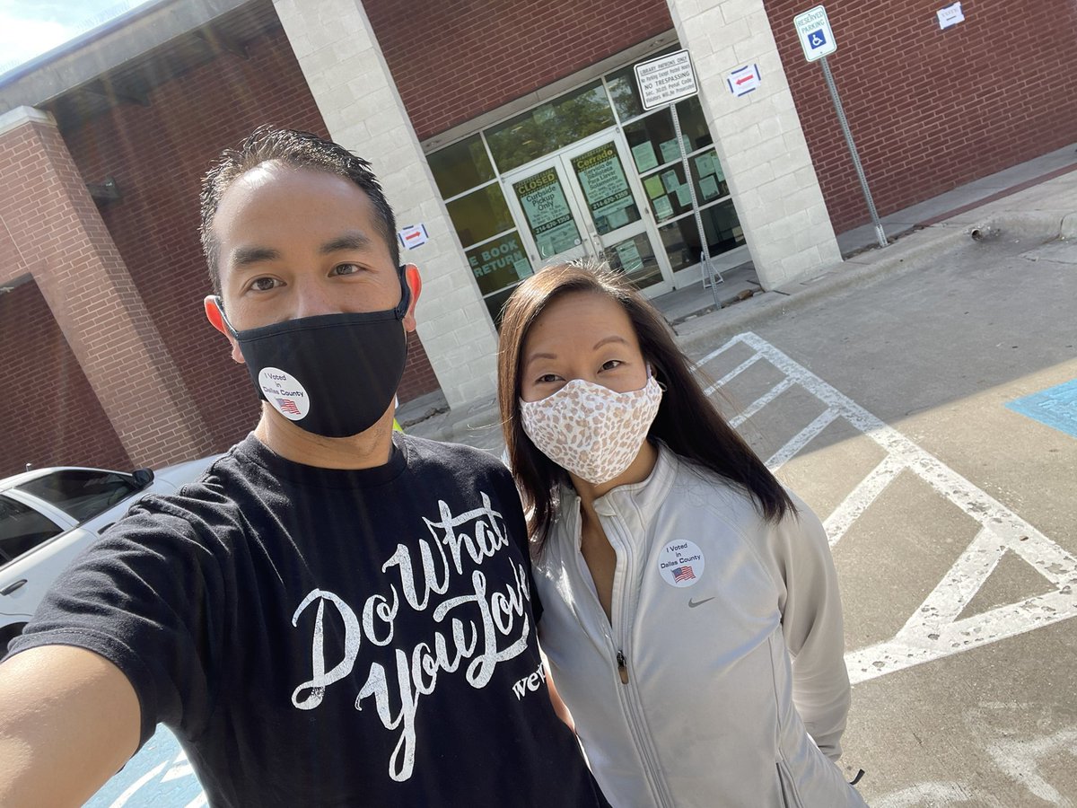 Jimmy J. Tran (@jjtran) on Twitter photo We voted! Early voting 🗳 through Tuesday at 7pm. Election Day is May 1st. <a href="/DallasVotes2021/">Dallas Votes</a> #DallasVotes <a href="/TranLisaP/">Lisa Tran</a> <a href="/JeffKitner/">Jeff Kitner</a> We voted! Early voting 🗳 through Tuesday at 7pm. Election Day is May 1st. <a href="/DallasVotes2021/">Dallas Votes</a> #DallasVotes <a href="/TranLisaP/">Lisa Tran</a> <a href="/JeffKitner/">Jeff Kitner</a>