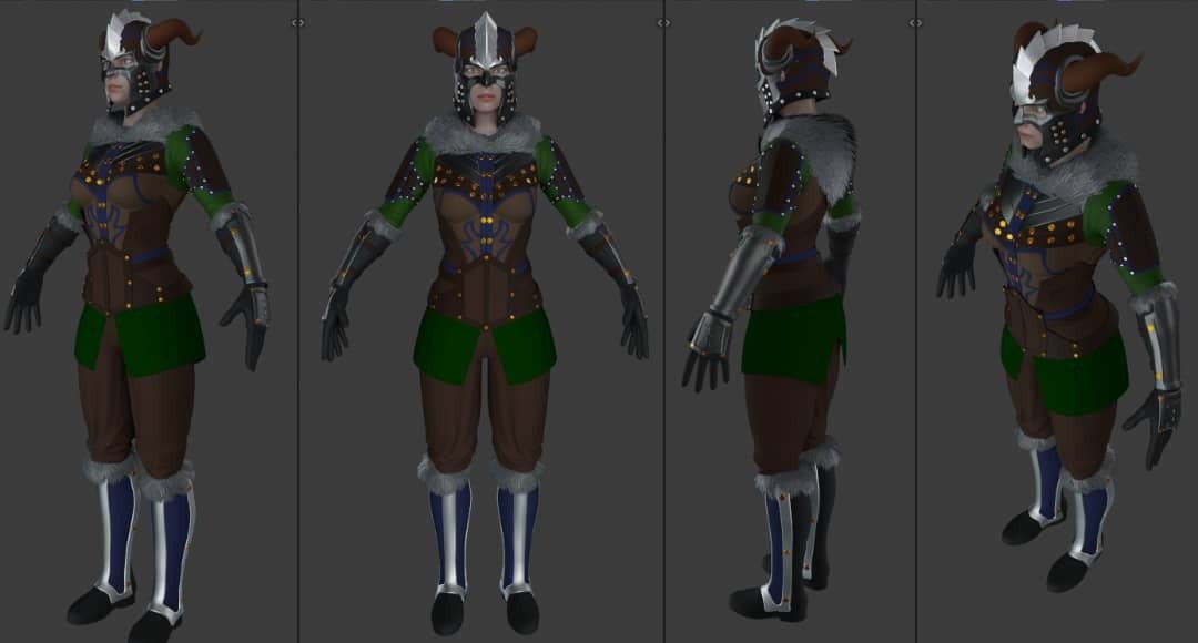 iSPEZZ's tweet image. Preview Female Viking Set Coming to #ArkWardrobeMod @survivetheark @Jatheish @ComplexMinded @NotDollie @ZenRowe #Arkmodding #ArkModProgram #ue4 #FYP #ARKSurvivalEvolved #playARK
