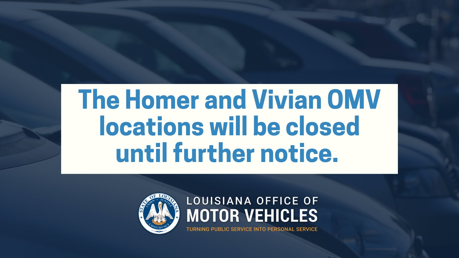 Louisiana Office of Motor Vehicles on Twitter "The Vivian and Homer LouisianaOMV locations