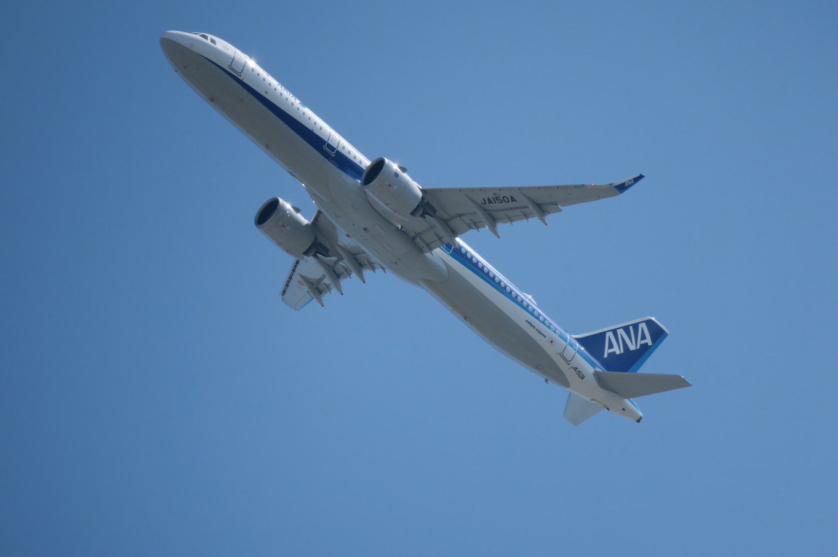 take_flight0115's tweet photo. 今朝一番初めに撮ったのはANAのA321でした😄
#JA150A https://t.co/PVWpoUNoTe