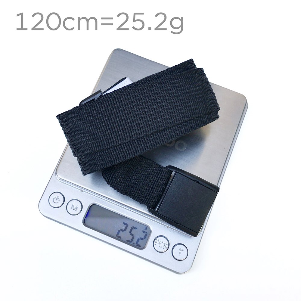 owl2323's tweet photo. 【新商品のお知らせ】軽量のベルトを作りました。サイズは90cm（20.9g）／105cm（23.4g）／120cm（25.2g）の３種を取り揃えました。ワンタッチ式のバックルでとても使いやすいです。#owlwallet #myog #diy #軽量ベルト #ウルトラライト #ultralight https://t.co/MvluUGwu3w