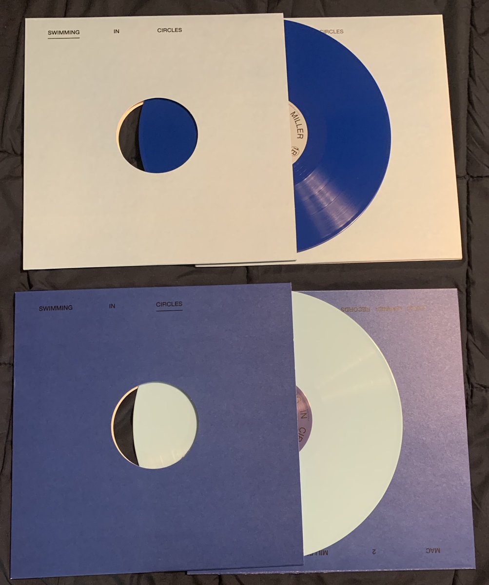 Swimming in Circles- Mac Miller, 4LP box set (pt.1) includes 24x36 poster, and flip book of photos taken while recording in hawaii