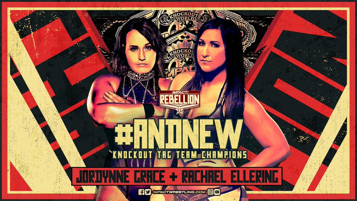 New Knockouts Tag Team Champions Crowned at Rebellion