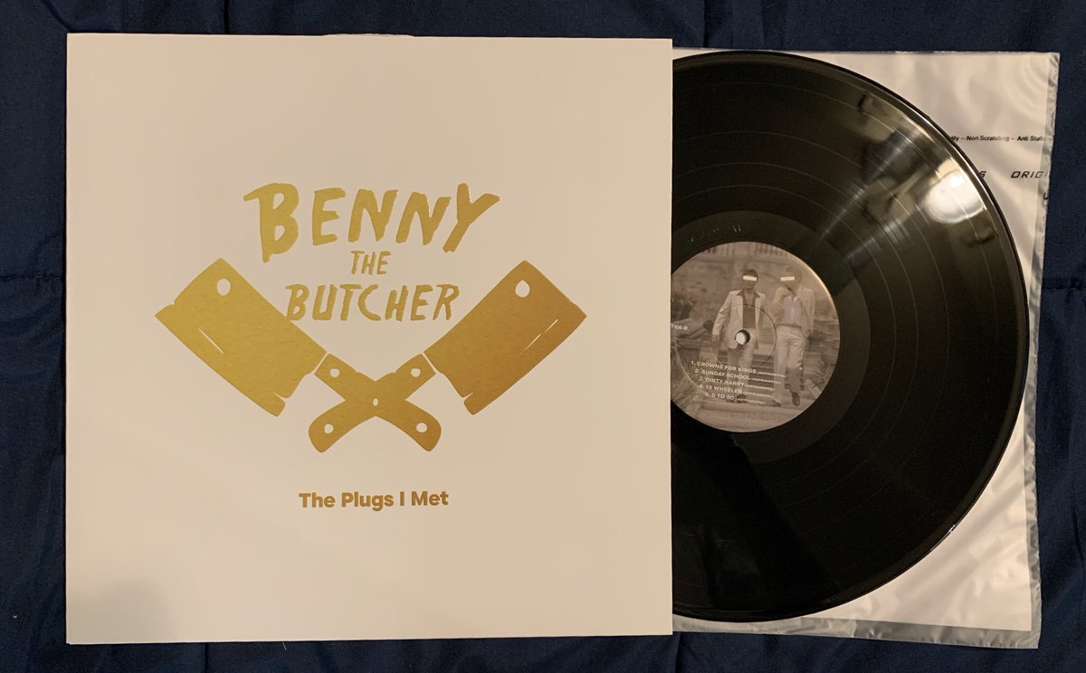 The Plugs I Met- Benny the Butcher, first side is the 7 song LP, 2nd side is an instrumentals version