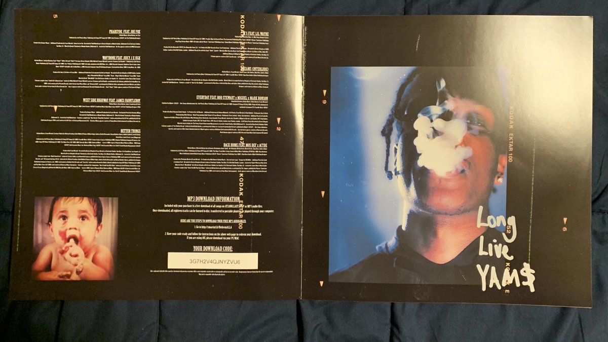 AT LONG LAST A$AP- A$AP Rocky, includes, 12x24 poster, and a flip book of pictures (pt.1)