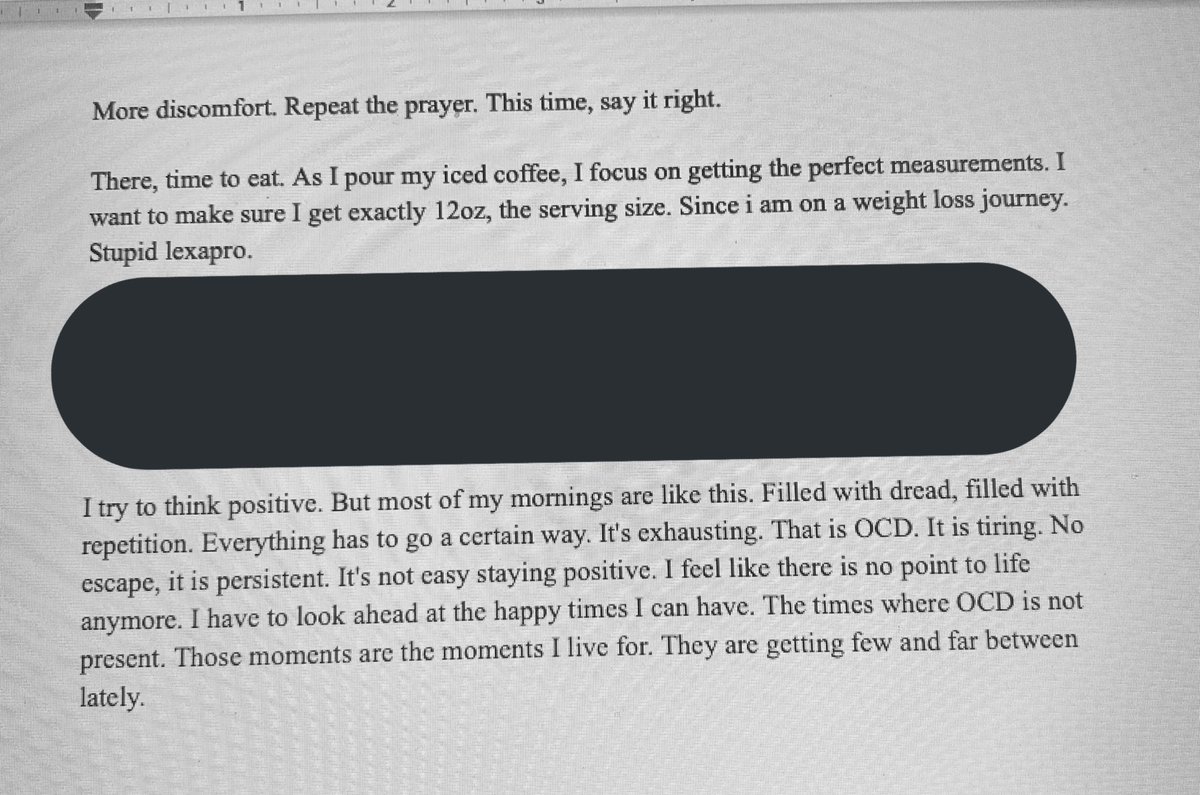 diagnosedat14's tweet photo. Rise and shine. #OCD #mentalhealth #morningmotivation #anxiety  . The depressing reality of living with a mental illness. It’s not quirky. It’s not a personality trait. It’s a horrible, hard reality. https://t.co/G6inP9qWdF