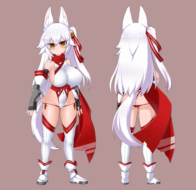 #全日本うちの子可愛いんでファンになってください協会この子たちはセットで。薬師のメルティアと不運系退魔狐のクーナ。エロトラップダンジョンとかある世界観だよ多分。※イラストは全てKATUU先生にお願いしています。 
