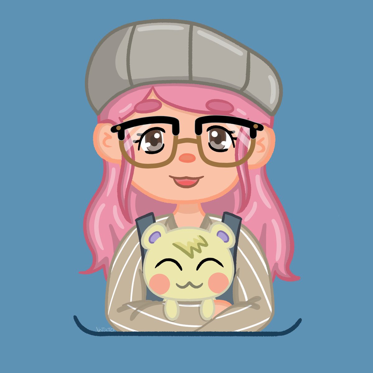 Art trade with <a href="/acnhcookiejar/">cookie 🍪</a> 💌💖 

Thank you for blessing me with the wonderful opportunity to draw your cute rep and Marshal 💖💙

RT+❤ appreciated #ArtistOnTwitter #arttrade #artist #AnimalCrossingNewHorizons #AnimalCrossing