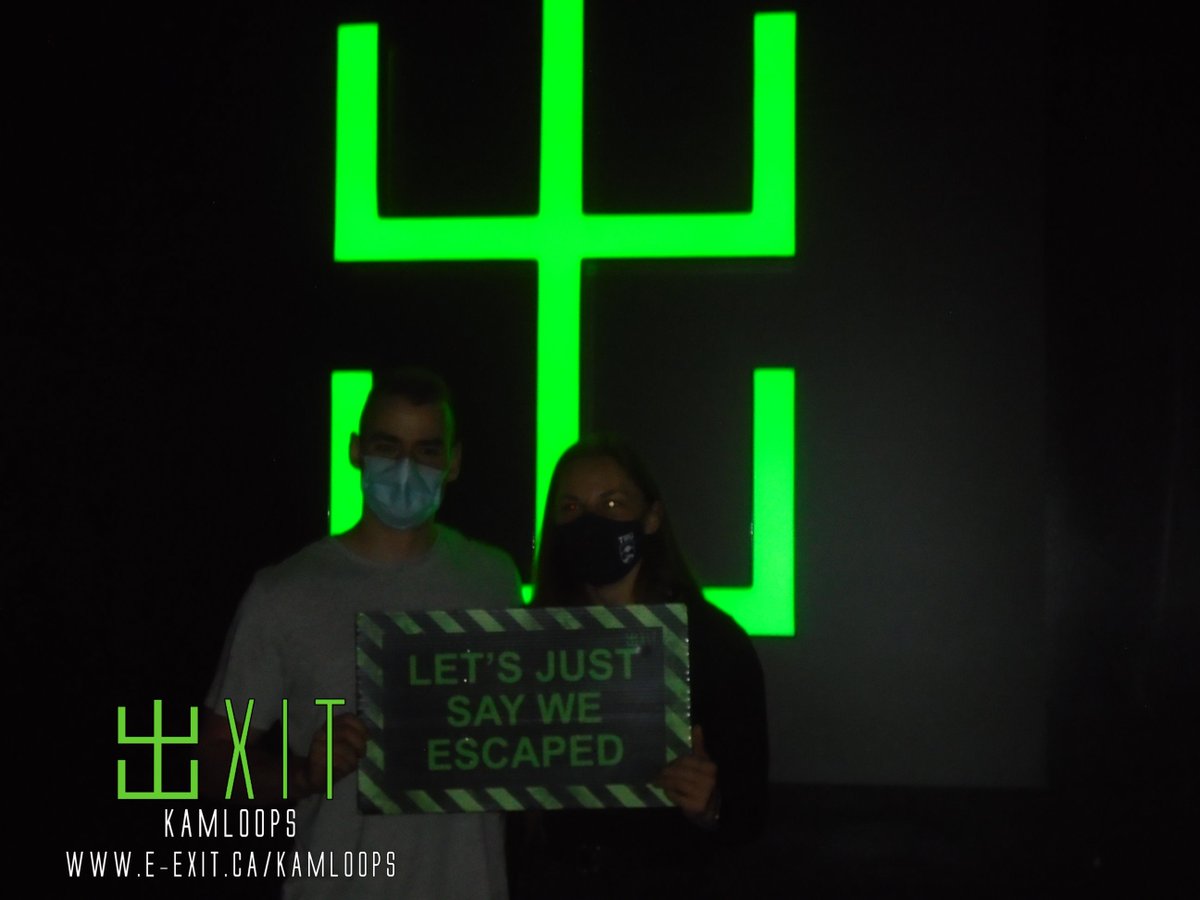 exitkamloops's tweet image. Here’s some of our awesome escapee’s from April 18th-25th, 2021. Many failed and many succeeded! Test your wits today! #ExitKamloops #kamloopsescapegames
facebook.com/media/set/?van…