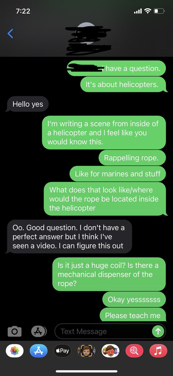 bekawestrup's tweet image. Get you a brother-in-law that’s a helicopter pilot. Comes in handy. 💪🏻❤️ He did, in fact, have a perfect answer for me within seconds. #writingcommunity #amwriting #thebigquestions
