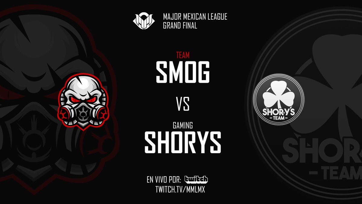 MMLmx's tweet image. 🚨Se nos viene la GRAN FINAL entre los equipos de @Team_SMOG_ vs @ShorysGaming quien lograra coronarse campeon? 👑 

📲Descubrelo solo en: twitch.tv/mmlmx