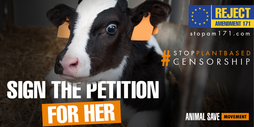 BristolSave's tweet photo. STOP Plant Based Censorship 💚

There is still time to sign the petition against Amendment 171
https://t.co/c1WrIIu4YL 

#plantbasedcensorship #stopAM171 https://t.co/pR0gCE8ViO
