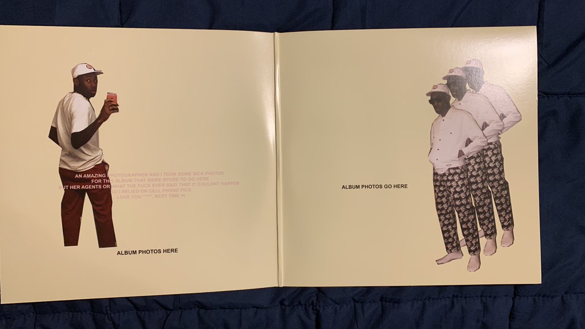 Flower Boy- Tyler the Creator, includes double sided 24x36 poster (pt.1)