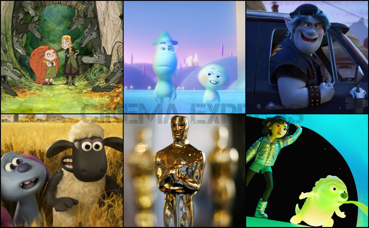 Since we are at the  #Animation categories anyway, we now move on to Best Animated Feature Another brilliant mix of films are in the running. From  #Soul and  #Onward to  #OverTheMoon and  #ShauntheSheep and the highly interesting  #WolfWalkers...  #AcademyAwards2021  #Oscars2021