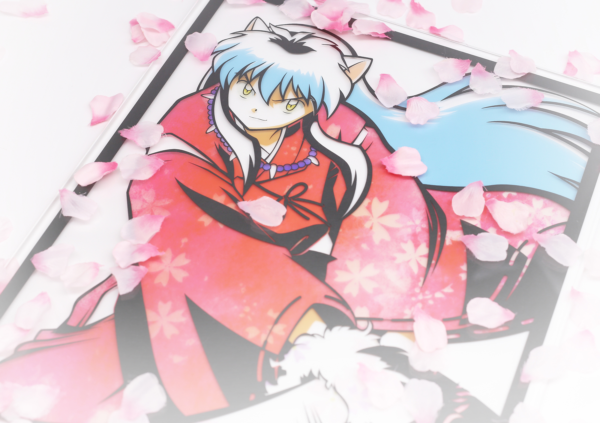 Kiritorie こんにちは キリトリエです いよいよ本日 犬夜叉と殺生丸のカラー切り絵が販売開始です どちらも数量限定となっておりますので お買い求めお忘れなく 特設サイト T Co Yobswnbaoc 犬夜叉 高橋留美子 Kiritorie 切り絵