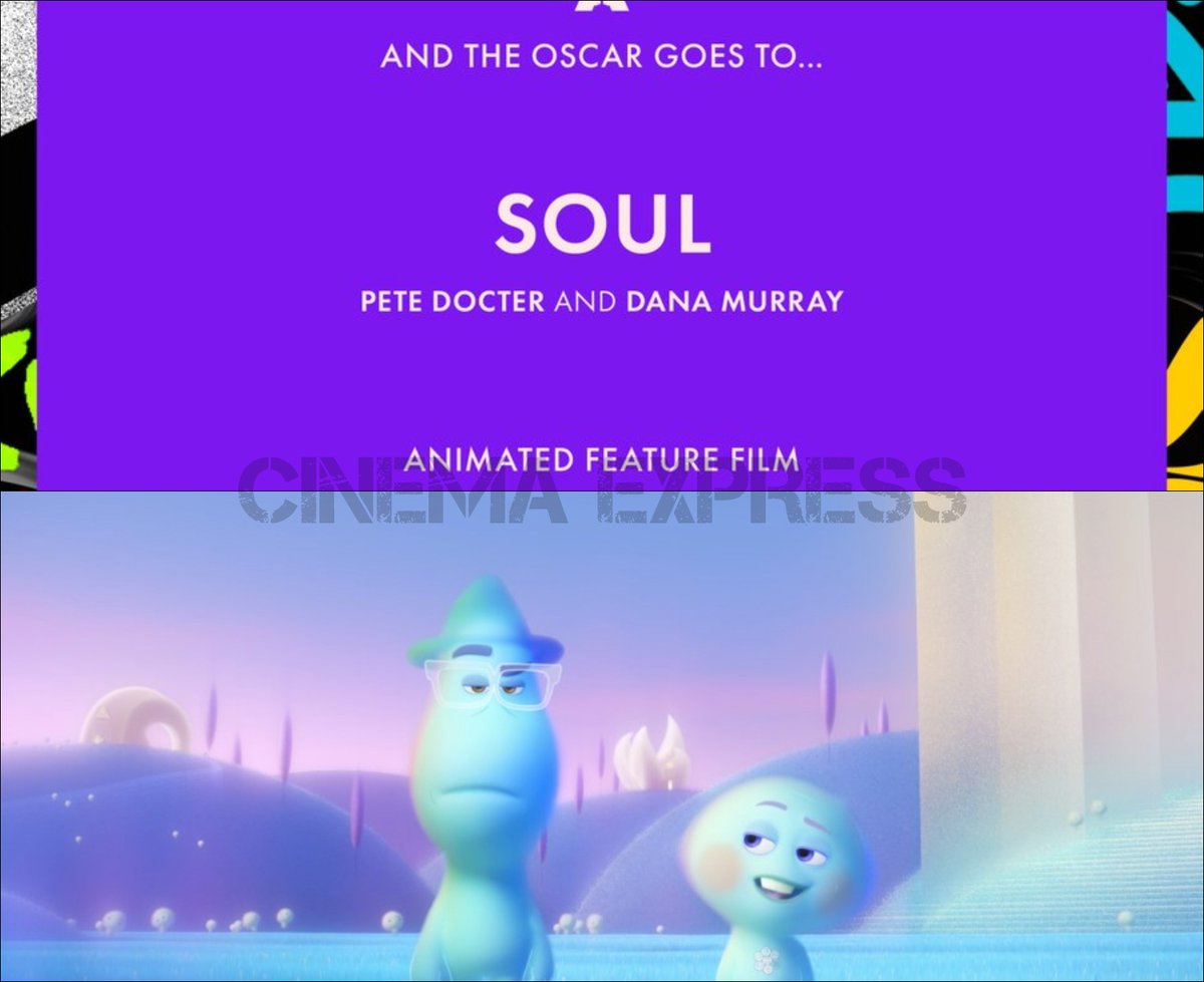 Well... It is  #Soul,  #Pixar's first film with an African-American protagonist, that wins the  #Oscar. It is also their whopping 16th  #AcademyAward  #PeteDocter  #DanaMurray  #AcademyAwards2021  #Oscars2021