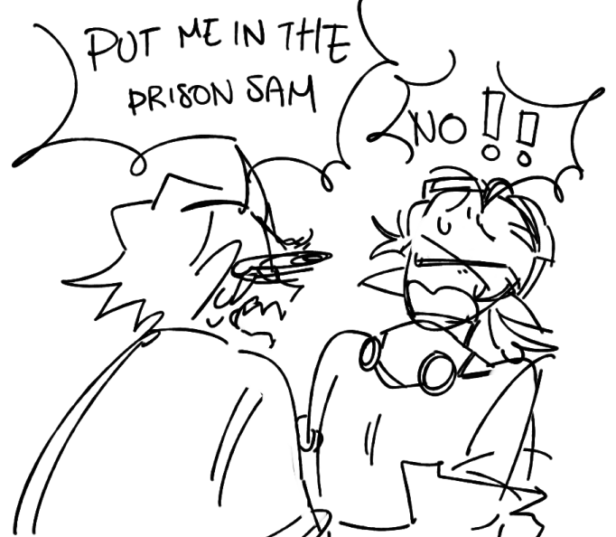 one day ill release my sam desing but for now i wanna say that the difference in tone between the last stream and the current one is Very funny to me 