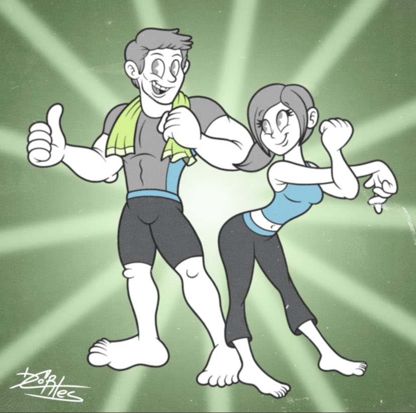 Wait... Waluigi?? What’s he doing here? Did Danny draw him has some sort of prank?
