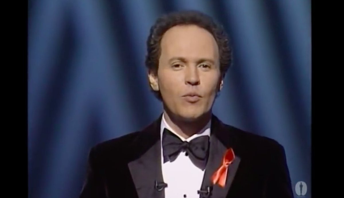 BILLY. ENOUGH. Someone pull this guy's mic. How does it get worse every time? Uncalled for!!! Uncalled for, Billy!! #1992Oscars