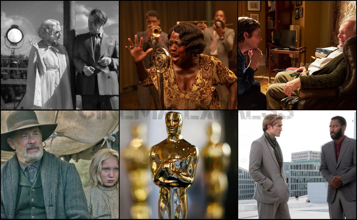 We move back to the non-acting categories, and it is time to announce the winner of the Best Production Design.Films vying for the top spot in this section are  #TheFather,  #MaRaineysBlackBottom,  #Mank,  #Tenet, and  #NewsOfTheWorld  #Oscars    #Oscars2021  #AcademyAwards2021
