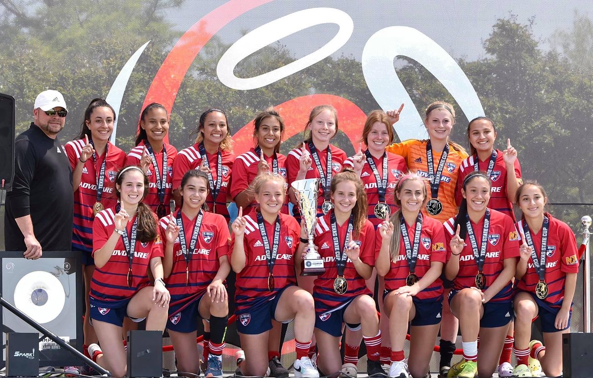 fcdwtx's tweet photo. Congratulations to the ‘03 Midland team for bringing home the Texas State Cup championship. Way to go ladies!
#fcdonthree https://t.co/zOXRVGVOaY