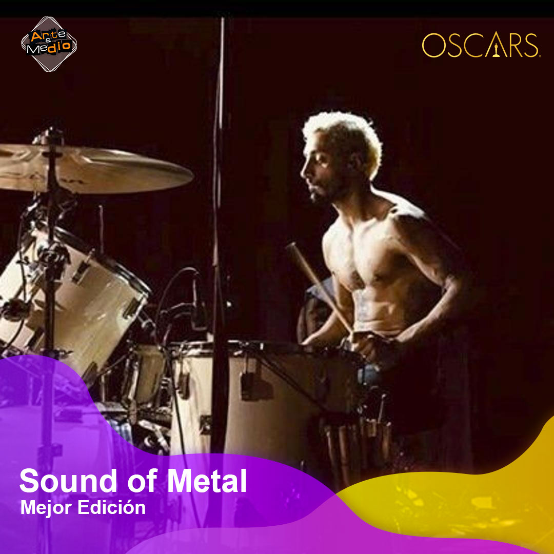 arteymediord's tweet photo. #ArteyMedioCobertura I Sound of Metal, se lleva otra estatuilla en la categoría “Mejor Edición”.
#Oscars2021
#OscarsTA
#OscarTS
#Oscars
#ArteyMedio https://t.co/A5uwnjhoME