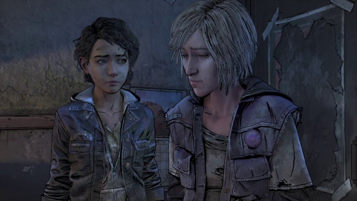 the walking dead game-the fourth season of the franchise includes violet, a lesbian deurotagonist, and clementine, a bisexual protagonist!