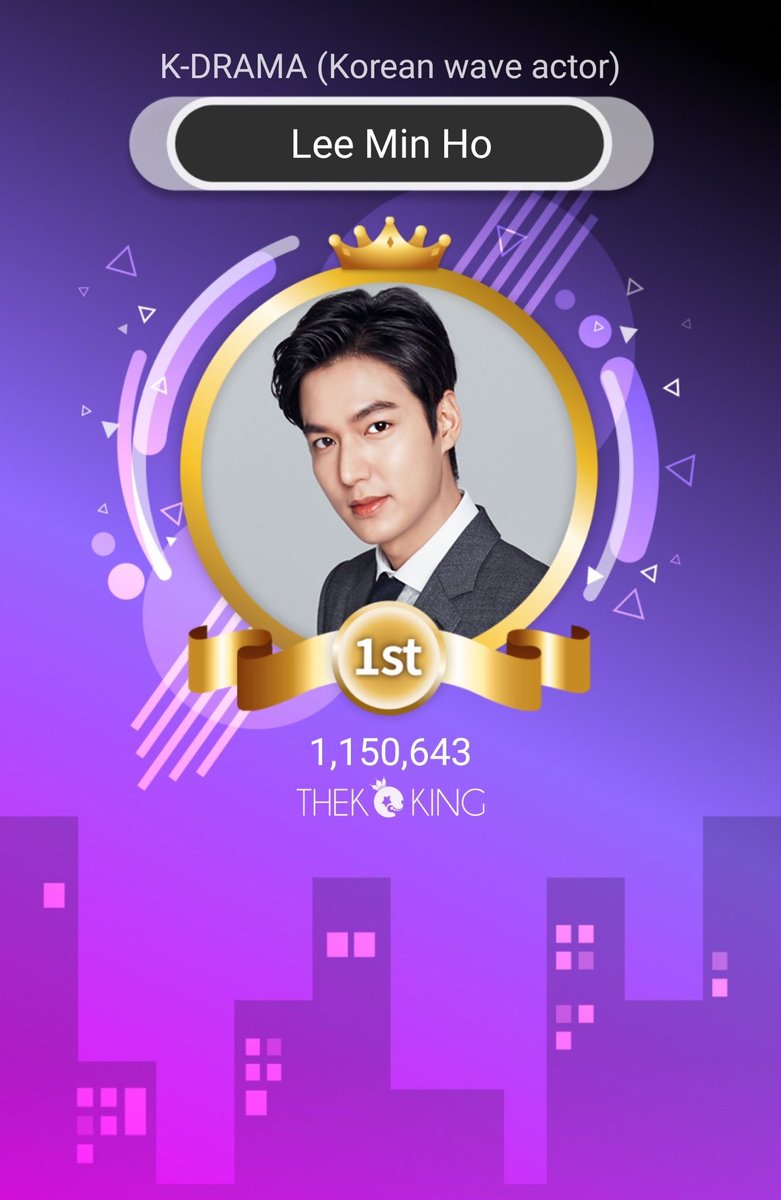 Congratulations @ActorLeeMinHo for winning the Korean Wave Actor on THEKKING for the of April. 
He is the winner for  2 consecutive months (March, April) 👏👏👏

All thanks to MINOZ!

We're hoping that there will be a congratulatory video again in #NewYorkTimesSquare 🤞🤞.