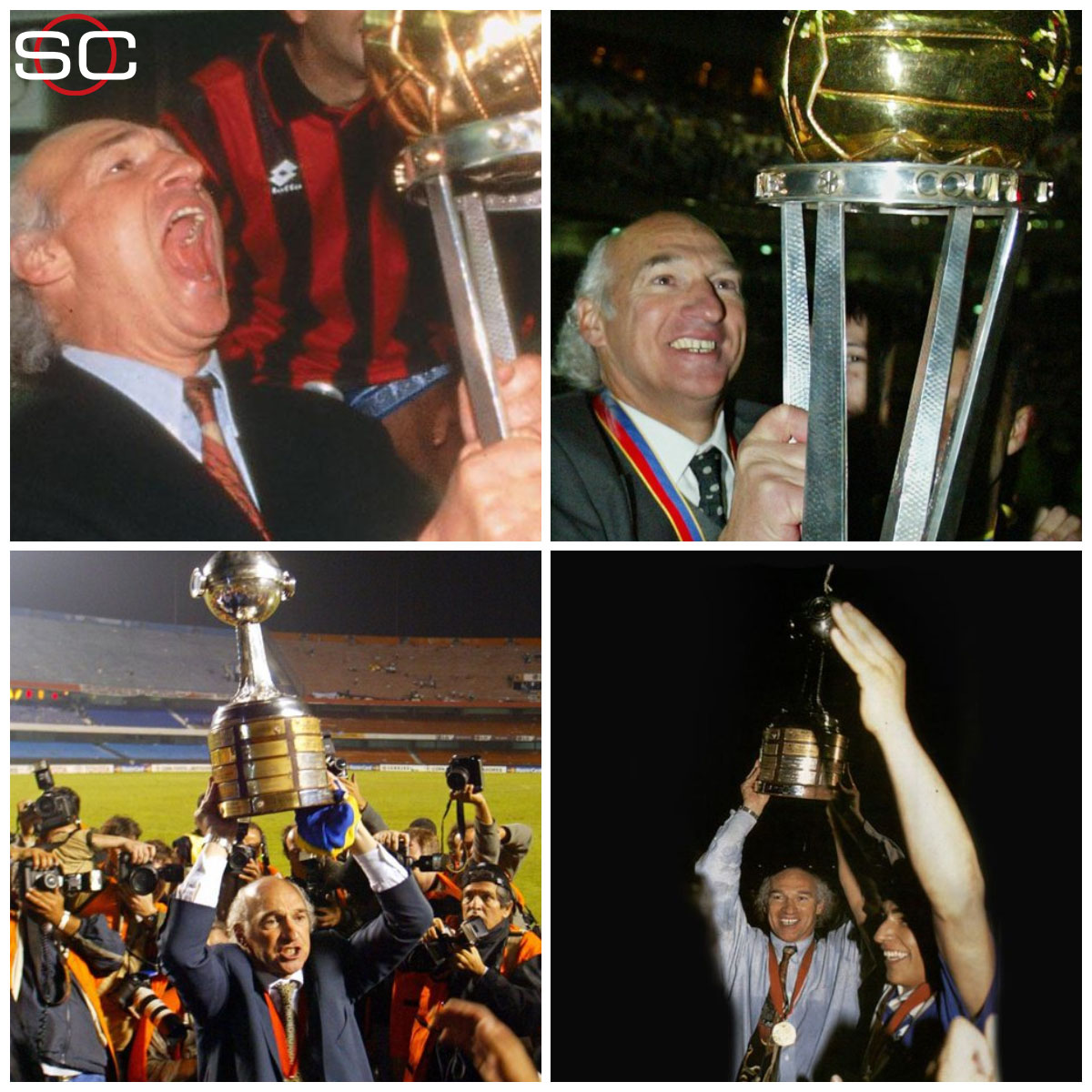 ¡El Virrey! Cuatro veces campeón de la Libertadores y tres veces campeón mundial, marcas que nadie supera hasta hoy. Es el entrenador argentino con más títulos (15). Es un hombre decisivo en la historia de Vélez y en la de Boca. ¡Felices 72, Carlitos Bianchi!