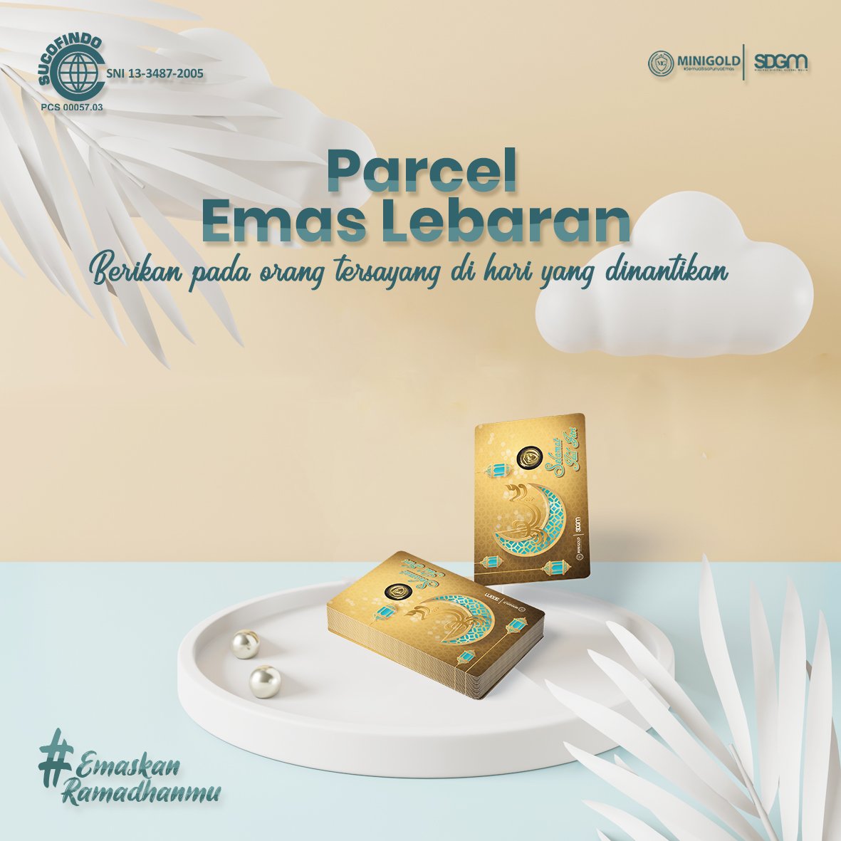 MiniGoldID's tweet photo. #Ramadan yang berkah, menyongsong lebaran yang indah dengan kado atau bingkisan yang berfaedah. 

Siapkan kado lebaran logam mulia untuk orang-orang terdekat. Hari istimewa bingkisan istimewa dengan Logam Mulia. 🎁🎉 https://t.co/HLCasUQjKi