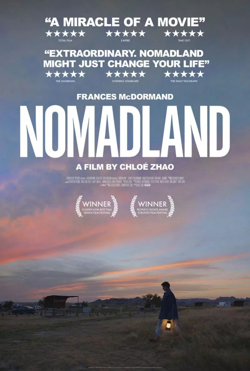 #Nomadland se corona como la Mejor Película en los #Oscars2021  🎬🏆