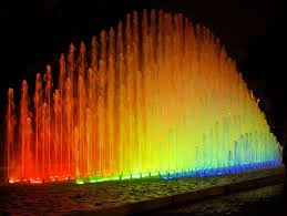 Apologies for skipping my post last night, forgot while binge watching Sherlock. But tonight we're checking out the Parque de la Reserva (Park of the Reserve) in Lima, Peru. It has fountains that are used to put on colorful water shows.