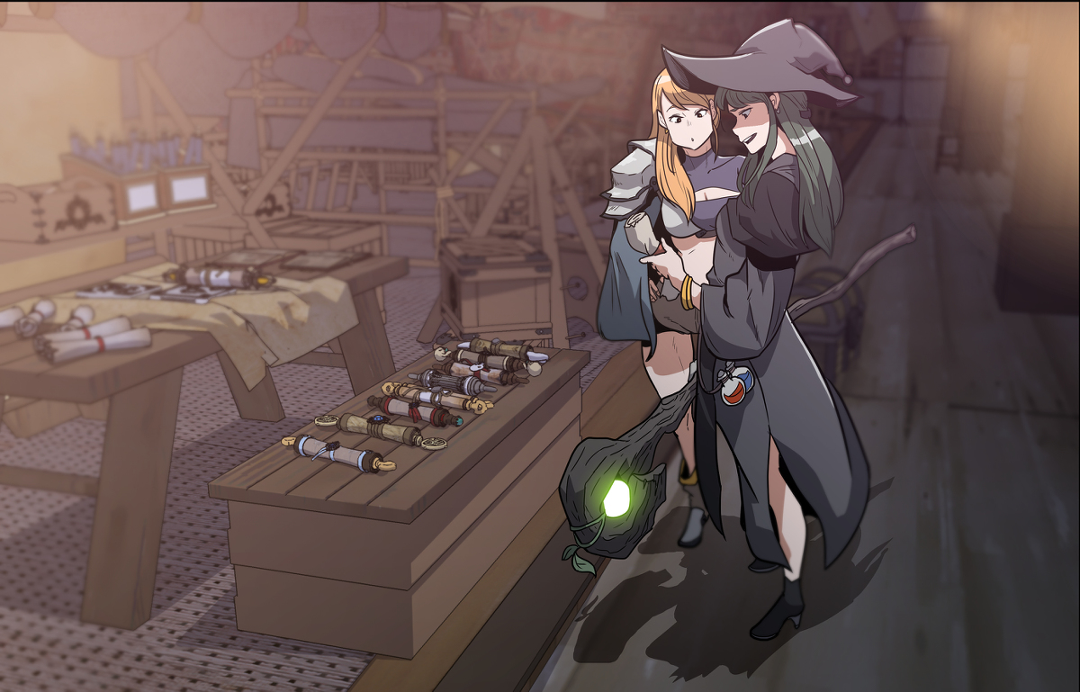 Doodle #Doodle #fantasy #game #webtoon #Original #character #웹툰 https://pixiv.net/artworks/89403737…