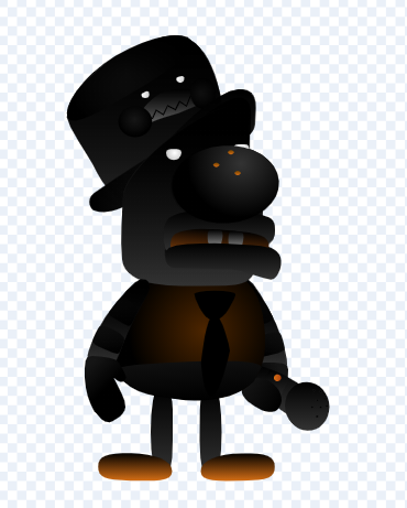 Shadow Freddy Color Palette