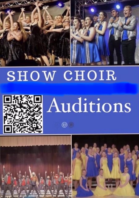 Don't forget Show Choir Auditions are this Monday 4/26 &amp; Tuesday 4/27! It's not too late, scan the QR code or speak with a current choir member. <a href="/dragondirector/">Steve Beebe</a> <a href="/NPHS_Counseling/">NPHS_Counseling</a> <a href="/JamesRVoelz1/">NPJH Principal</a>