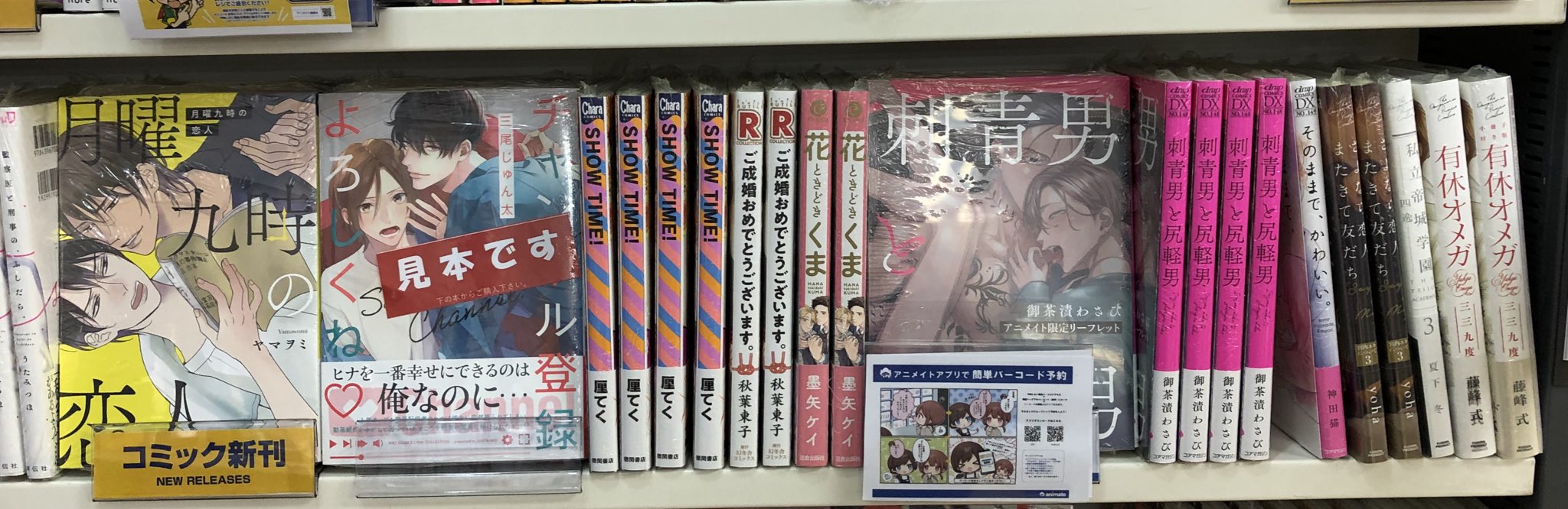 アニメイト徳島 書籍blコミック新刊入荷情報 落ちこぼれaとエリートw さよなら恋人 また来て友だち 宮内ユキについて 3巻 月曜九時の恋人 刺青男と尻軽男 カリギュラの恋 凸凹シュガーデイズ もう一回 等々