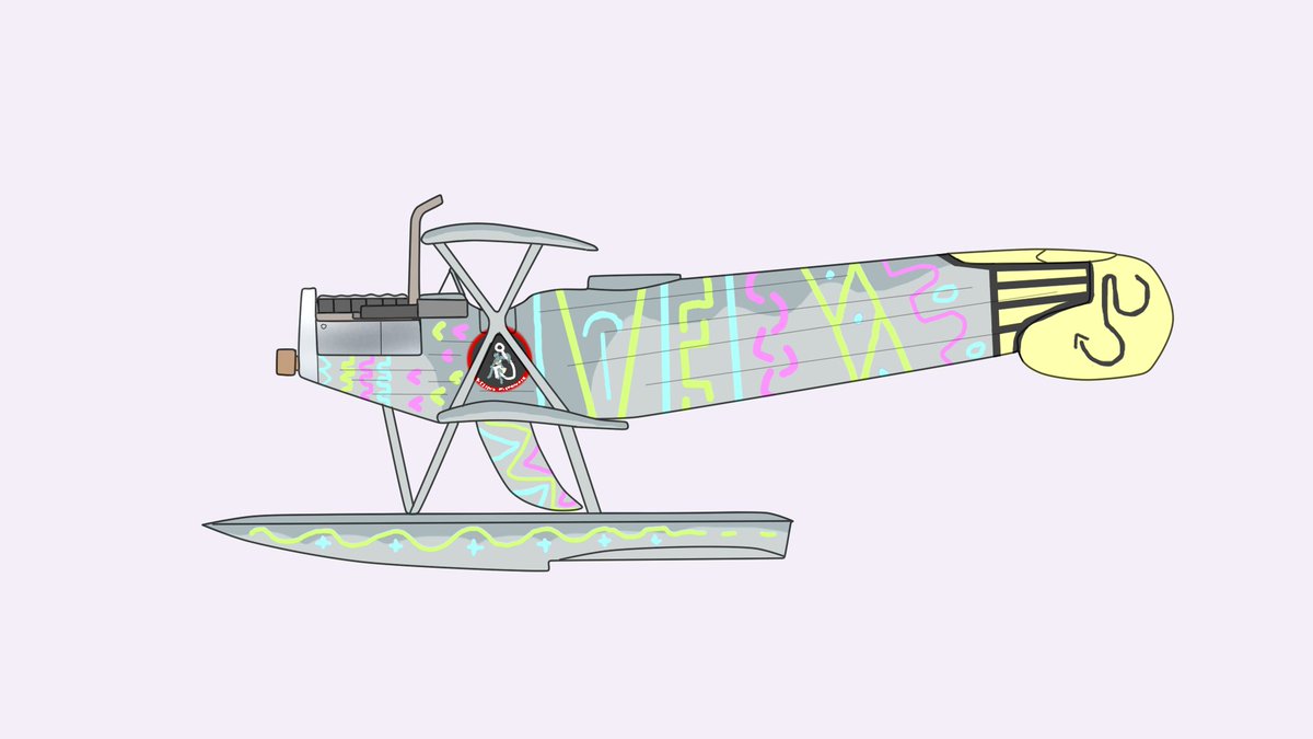 ItsCamNZ's tweet image. Recently picked up @FlyingCircusRPG and until such time that I can actually play I've been drawing potential planes for my chars.