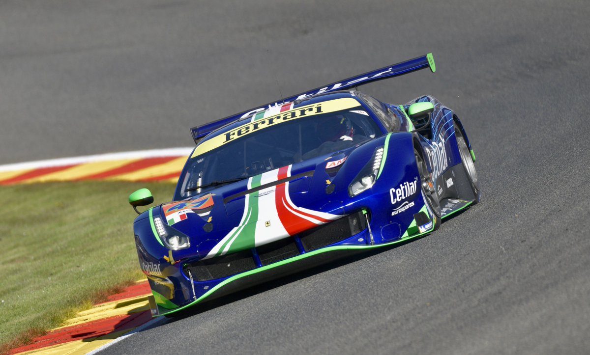 CetilarRacing's tweet photo. We love it! #new47 @circuitspa #Ferrari #488EVO @lacorte_roberto @SernaGiottoGio @Anto_Fuoco @FIAWEC #WEC #WECPrologue #FabioTaccola image https://t.co/rxLMlezFqu