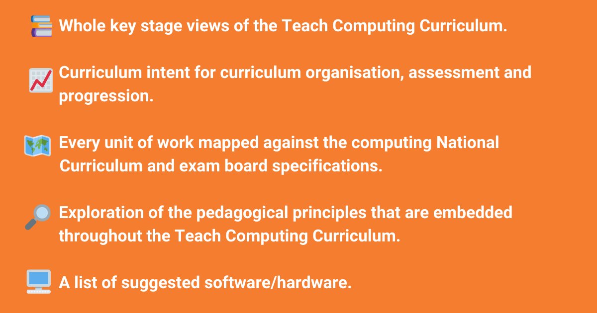 All our NEW teacher guides include the 5⃣ awesome things below.

Get yours today:

KS1: ncce.io/ks1
KS2: ncce.io/ks2
KS3: ncce.io/ks3
KS4: ncce.io/ks4